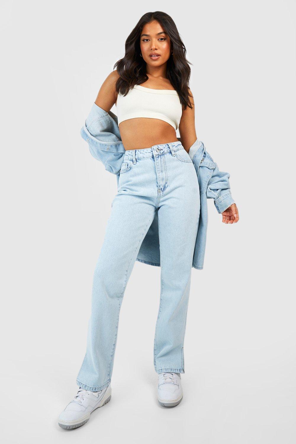 Petite cropped jeans store uk